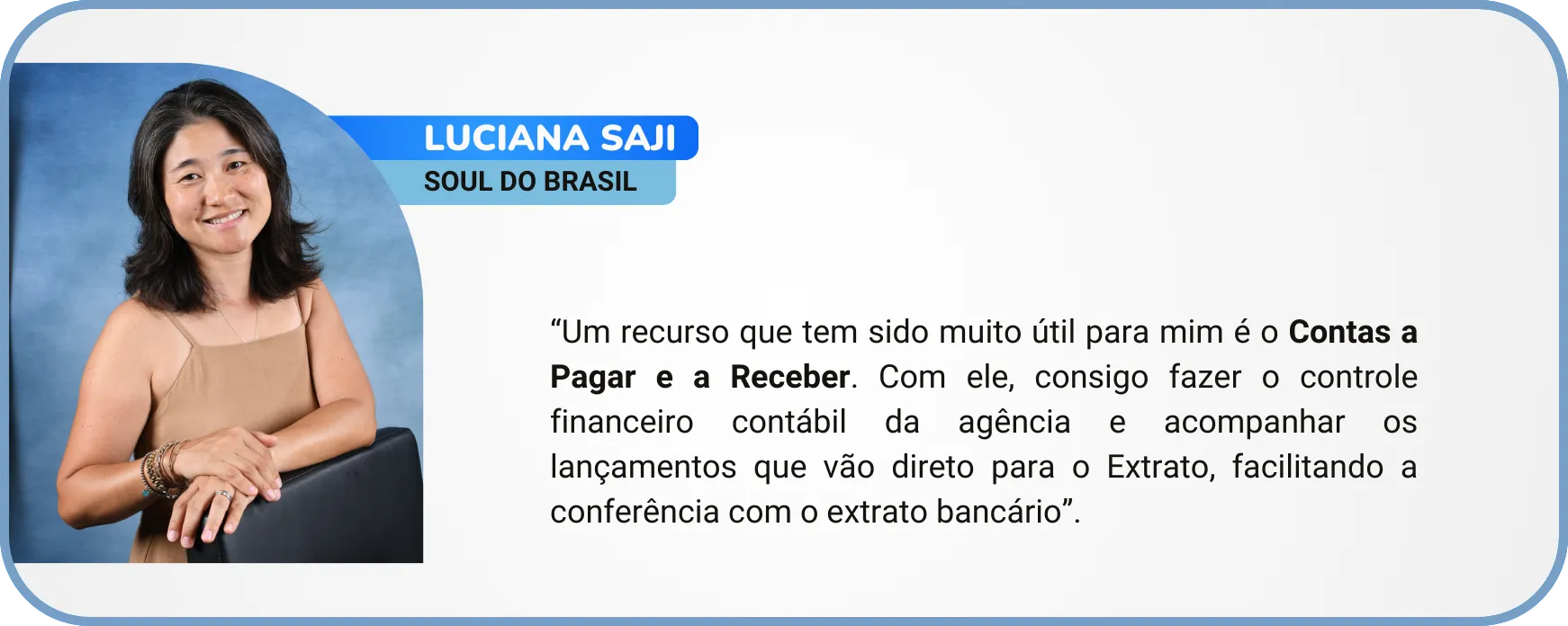 depoimento sobre o contas a pagar e receber do monde