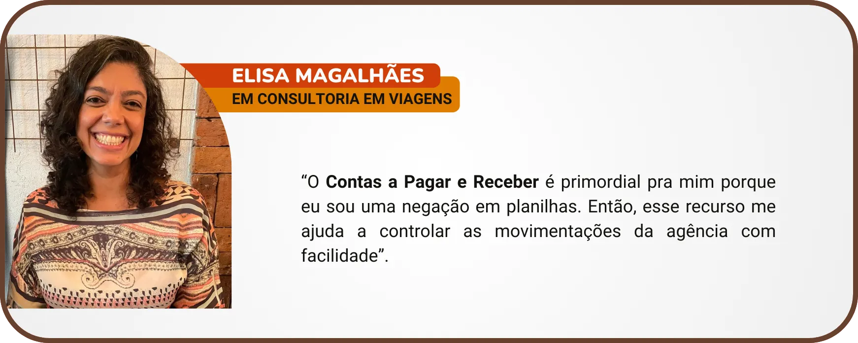 depoimento sobre o contas a pagar e receber do monde