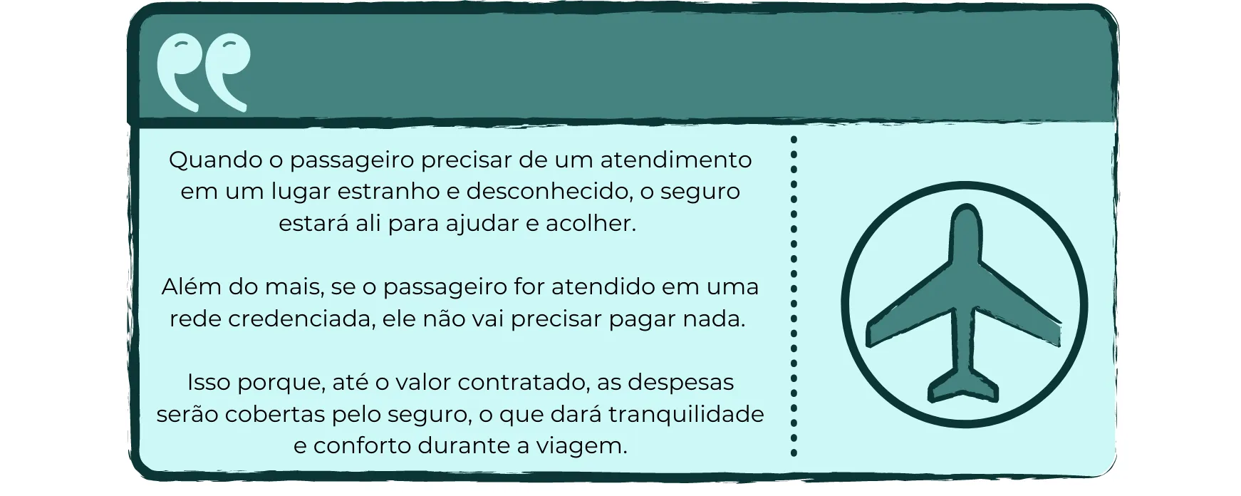 seguro viagem e a comodidade do pax