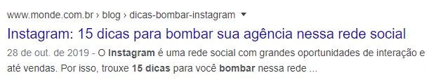 título seo para bom conteúdo