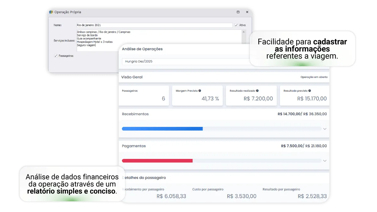 Tela de Operação Própria do Monde