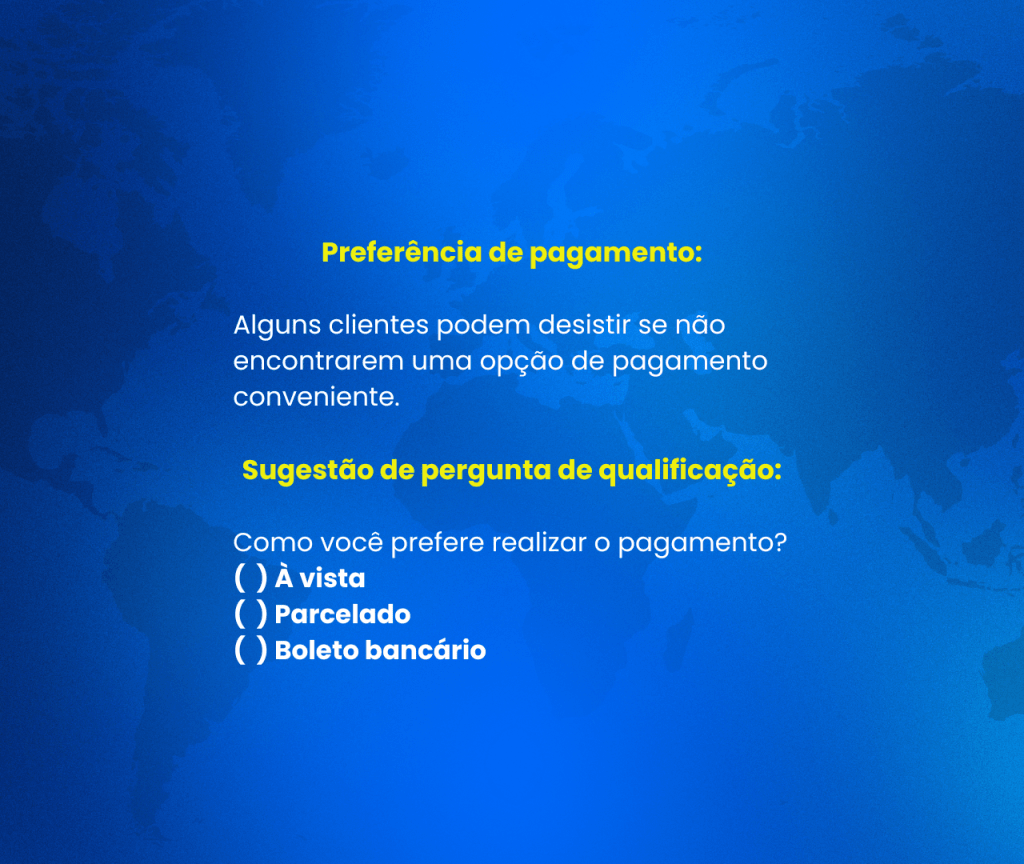 perguntas de qualificação pré-venda 